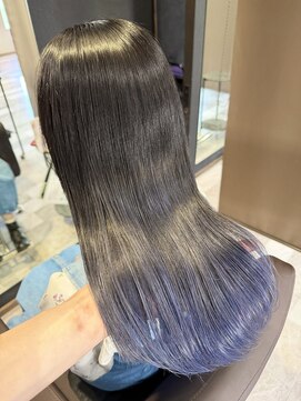 リオリス ヘア サロン(Rioris hair salon) 【石川】エアタッチ/グラデーション/アッシュブルー