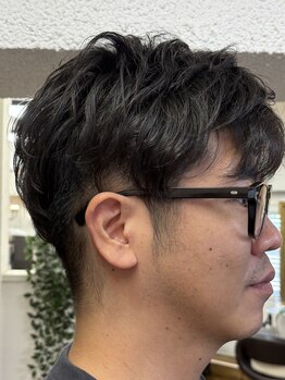 ビーンヘアスタジオ 蒲田(Bean hair studio)の写真/【メンズカット】Beanなら要予約で早朝/深夜帯対応可能！StylistがON/OFFキマるスタイルをご提案☆