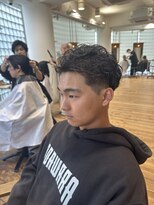 クラップス 金沢文庫店(CLAPS) アップバングショート × ニュアンスパーマ