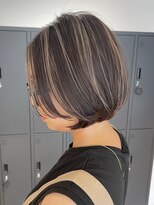 グレイン キャンバス 川崎(grain canvas.) ハイライト/ショートボブ/ボブ/切りっぱなしボブ/リタッチ/川崎