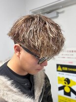 アクロ 本店(ACRO)&nbsp;メンズパーマ/ラフパーマ/ブラウンカラー