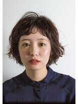 ヘアーミュゼ 井田店(Hair Musee)&nbsp;くせ毛風パーマ小顔大人ショートパーマ大人可愛い20代30代