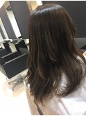 アッシュブラウンでツヤを!