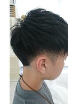 ルクール 喜多町店(Le Coeur)&nbsp;ツーブロック×重めバング/かっこいい◎20代30代40代