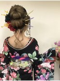 Pinky..花魁　日本髪アレンジ