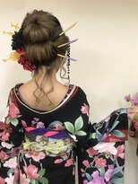 ヘアーセットサロン ピンキー(Hairset Salon Pinky) Pinky..花魁 日本髪アレンジ