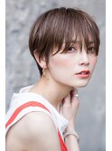 Aimee 町田ニュアンスショート×シアベージュ