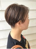 ソフト刈り上げショート