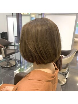 ネオヘアー 京成曳舟店(NEO Hair) 王道ボブ×ミントベージュ☆（ブリーチなし）