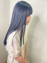 ジェム(GEM) ネイビーカラー/艶髪/ストレート