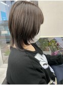 ブリーチなし アッシュベージュ