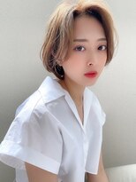 フレームプラス 御堂筋難波店(FRAME +)&nbsp;かき上げ色気ボブ