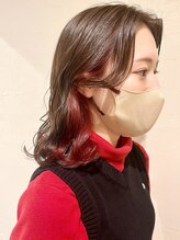 パルマヘアー(Palma hair) インナーカラー/チェリーブラウン