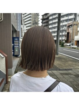 アルマヘアー(Alma hair by murasaki) ◎ミニボブのベージュカラー◎