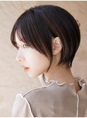 30代40代50代◎大人ナチュラルレイヤーショートボブ