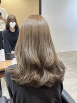 アールヘアー(ar hair) 【市川諒】柔らかい透明感のあるbeige 季節問わず人気です!