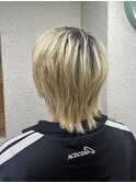 韓国風メンズカットレイヤーウルフ学割韓国男所沢