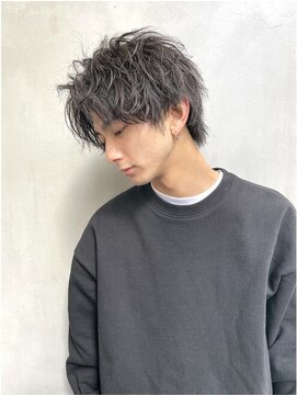アリエッタ ギンザツー(ARIETTA GINZA2) 20代30代40代 セミウルフセンターパート×ソフトツイスト