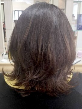 ヘアークリアー 春日部 大人可愛いミディアムレイヤー/アレンジ豊富/30代40代50代