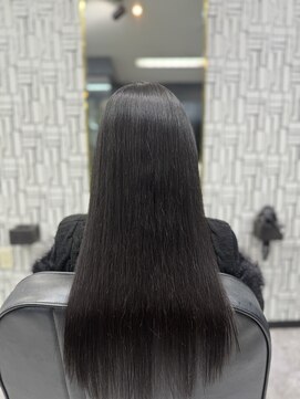 アローズ 久留米店(arose) 耳かけ大人かわいいモーヴカラー艶カラー30代40代50代