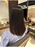 髪質改善ストレート/セミロング