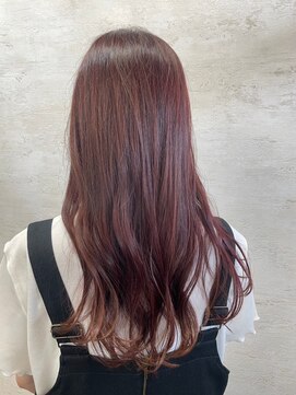 アンジェリカ(Angelica Total Beauty Lifestyle Design) 暖色カラーピンク系かわいい綺麗めロング