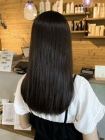 ビスクヘアデザイン(bisq hair design)&nbsp;艶髪　ロング　髪質改善カラー　縮毛矯正　質感ストレート