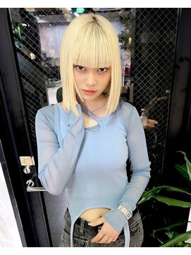 イコ(.ico) ホワイトブロンド