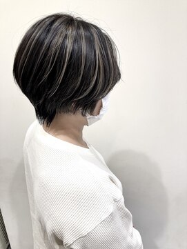 モードケイズ 本厚木(MODE K's) コントラストハイライト×くびれショート ショート/ショートボブ