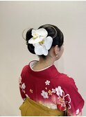 つるっとお着物アレンジ