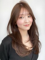 ガーデントウキョウ(GARDEN Tokyo)&nbsp;レイヤー/髪質改善/縮毛矯正/ラベンダーベージュ/暗めカラー