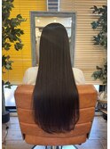 エッセンスゼロトリートメントでロングでも毛先までサラツルに！