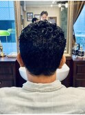 【40代 男性】ロンドンツーブロパーマ（大宮/バーバー）