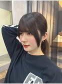 韓国風顔まわりカット
