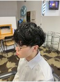 マッシュパーマ