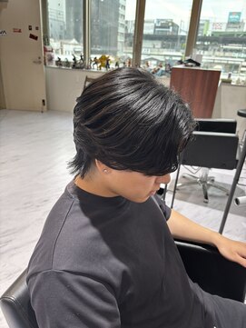 クール 大和八木駅前店(Coeur) 大和八木橿原メンズサロンフェザーパーマウルフ