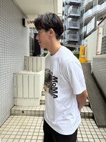 リビング 津田沼(LIVING) センターパート/毛流れパーマ【津田沼駅】