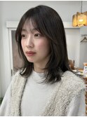 顔まわりレイヤーカット