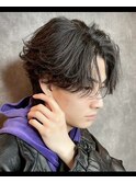 メンズカットパーマ/ニュアンスパーマ/フェザーパーマ[北千住]