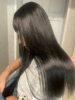 ゼスト クレス(ZEST Cres)&nbsp;【立川cres小山】酸性ストレート　黒髪カラー