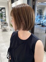 ステアケース 武蔵小杉店(stair:case)&nbsp;大人ショート/ショートボブ/白髪ぼかしハイライト/武蔵小杉