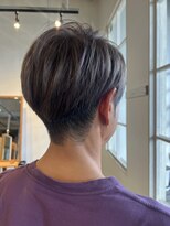 ムード マグ レーベル 南松本(MOOD Mag Label)&nbsp;透明感ブルーブラックアッシュグレージュブリーチカラー