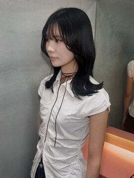 ロンドポレール 北千住(Lond polaire) レイヤーカット×くびれ巻き