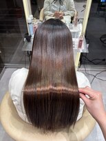 ロンドグロワール 大宮(Lond Gloire)&nbsp;くすみベージュ/ロング/前髪/レイヤー/髪質改善/縮毛矯正/大宮