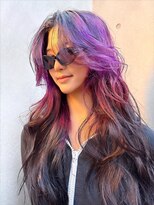 ヴァーディ オモテサンドウ(Vardy omotesando)&nbsp;ピンクカラー・裾カラー・エンドカラー・ケアブリーチ