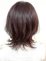 ヘアカラー専門店fit color 平井店【フィットカラー】オーガニックカラー/白髪染め&nbsp;ダークアッシュ/似合わせカット/ミディアムレイヤーカット[平井]
