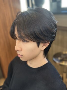 エリマバイフィフス 調布(elima by fifth) 調布ストレートパーマレイヤーボブウルフショートヘアグレージュ