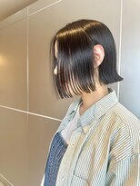 リノア 鵠沼海岸(LINOA)&nbsp;ダークアッシュ/似合わせカット/ミディアムレイヤー