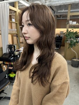 レル(lelu) permとlight beige