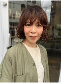 ダメージレスボブパーマ